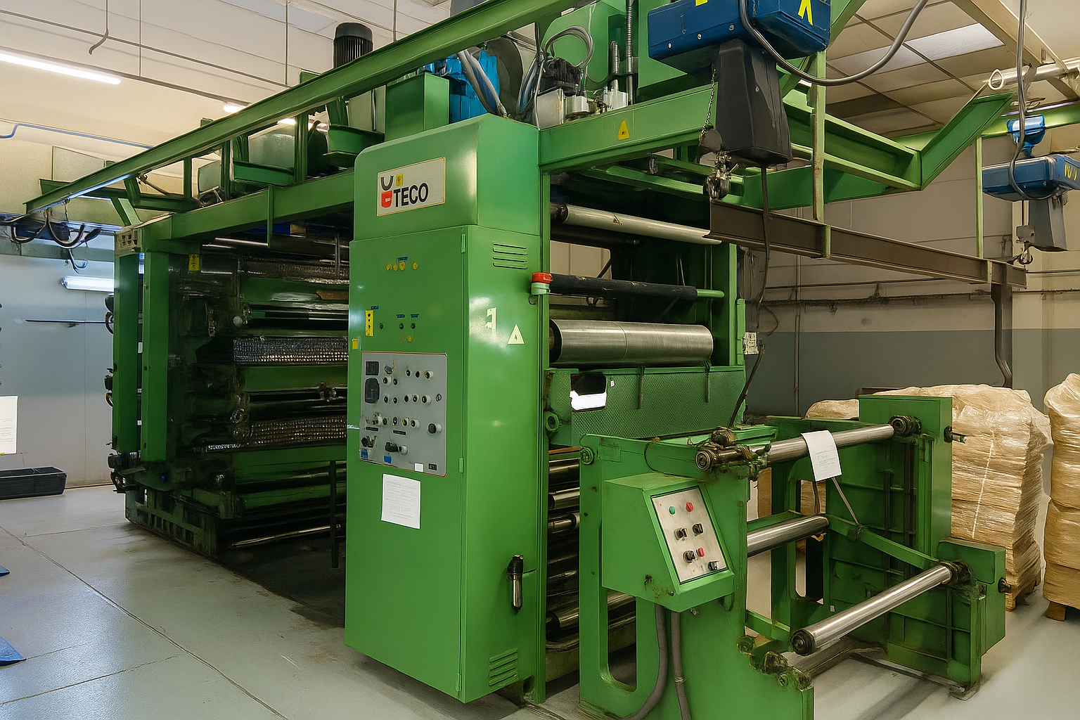 Machines d’occasion d’impression d’emballage