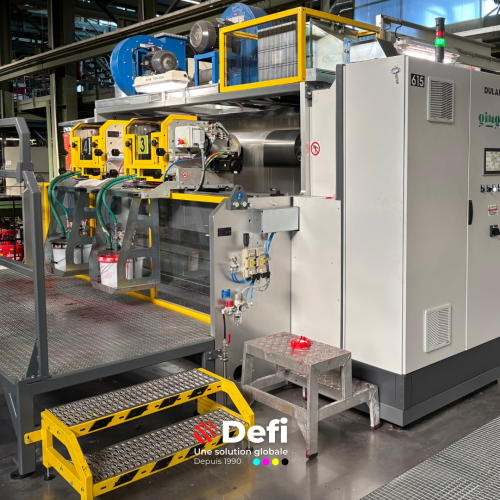 Installation groupe d'impression GIUGNI